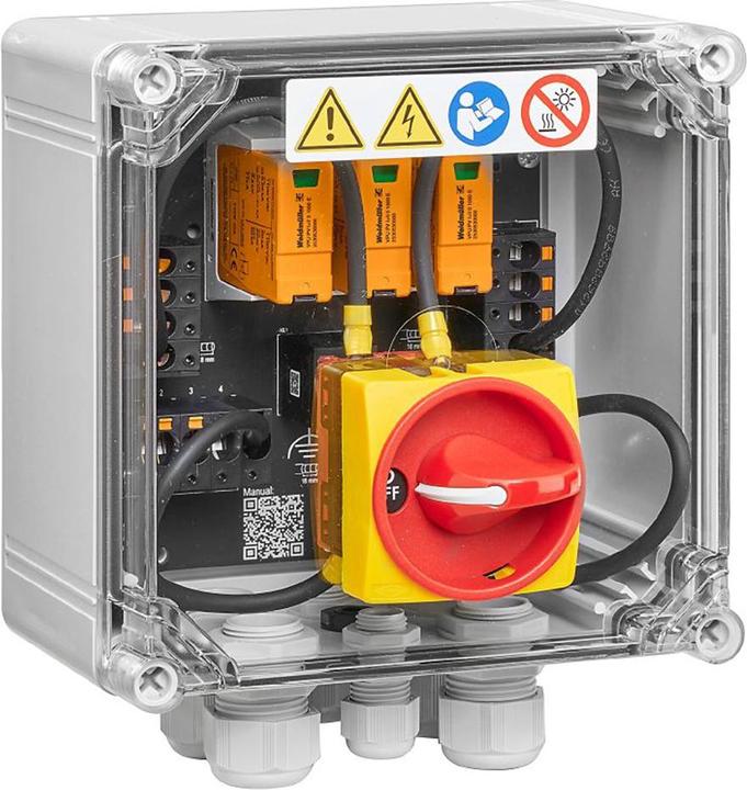 Image du produit Weidmüller PVN DC 3I 3O 1MPP SW (Câble solaire)
