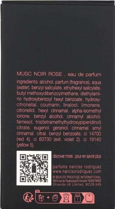 Produktbild Narciso Rodriguez For Her Musc Noir Rose (Eau de Parfum, 50 ml)