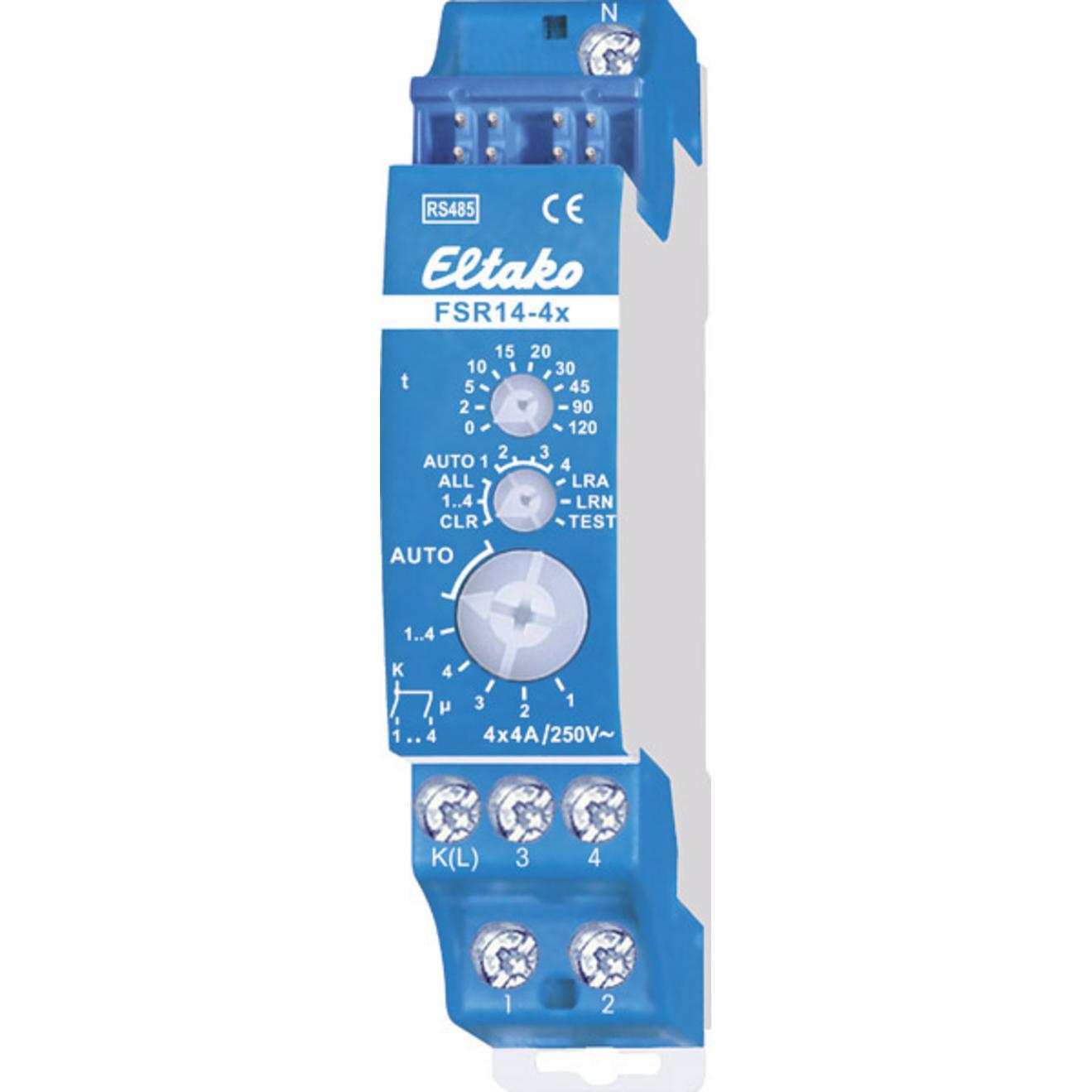 Eltako, Aktor, Schaltaktor RS485 Bus Aktor 4 Kanal Stromstoss Schaltrelais (Schaltaktor)