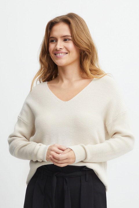 Immagine prodotto B.young MAGLIONE CON SCOLLO A V DI BYMILO - 20812787 (L)