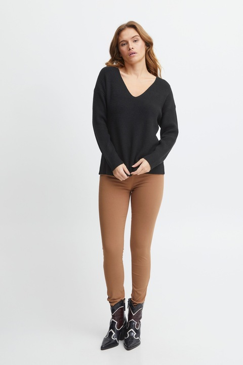 Actual product image B.young BYMILO VNECK JUMPER - 20812787 (S)