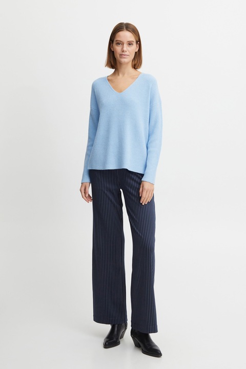 Actual product image B.young BYMILO VNECK JUMPER - 20812787 (XS)