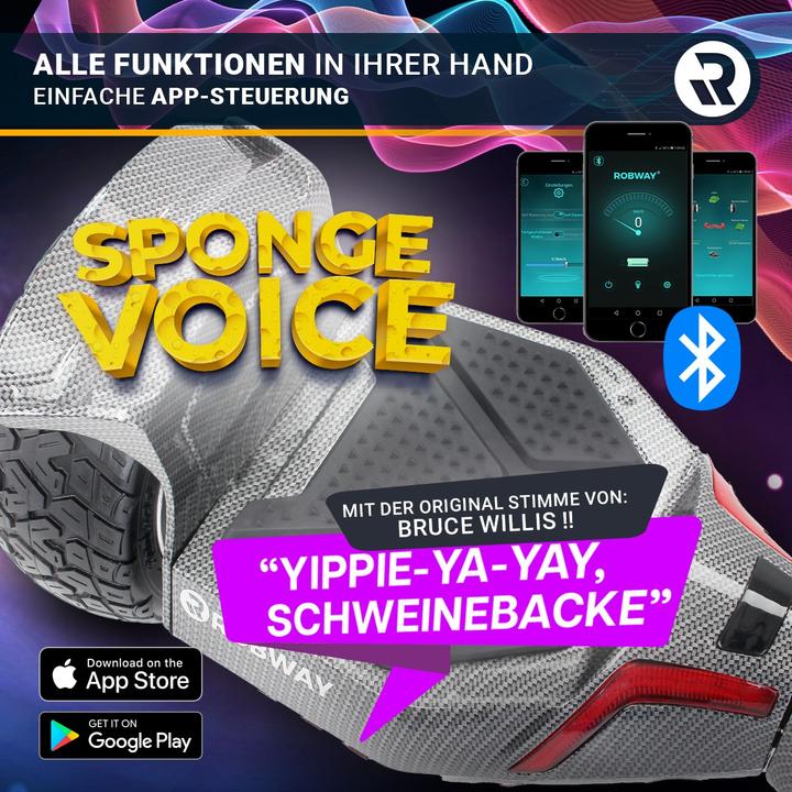 Actual product image Robway Hoverboard X2 E-Balance Board Scooter Electric Scooter Smart Self Balance (Woodland Camo