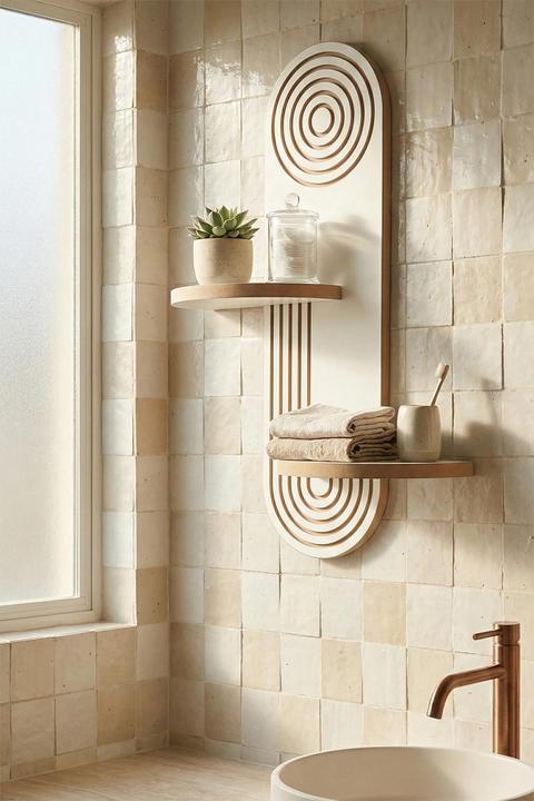 Image du produit Homitis Artmtkwll3 Wall Shelf (26 x 13 x 35 cm)