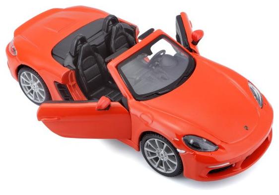 Actual product image Bburago 1:24 Model car Porsche 718 Bo