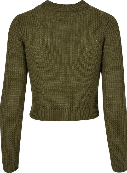 Actual product image Urban Classics Ladies Short Waffle Sweater (3XL)