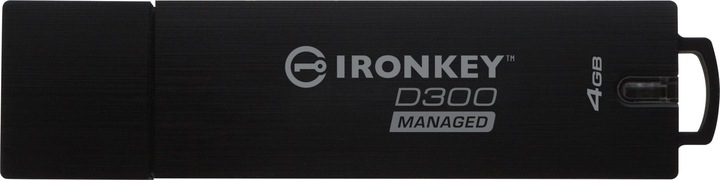 Actual product image Kingston 4GB D300SM AES 256 (4 GB, USB-A, USB 3.1)