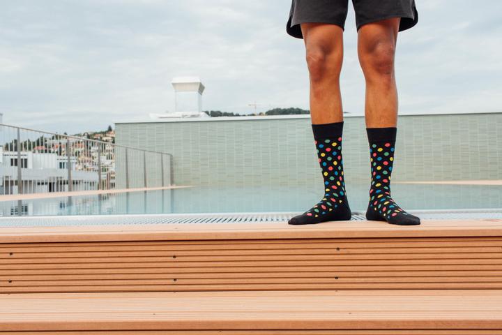 Actual product image DillySocks Starry Sky (Single pack, 41 - 46)