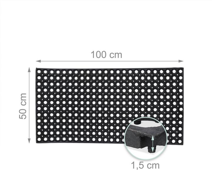 Actual product image Relaxdays Doormat (50 x 100 cm)