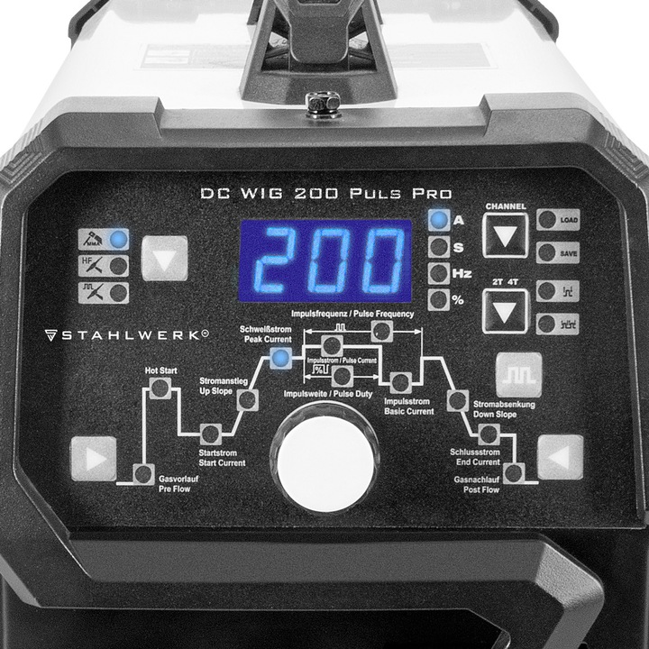 Image du produit Stahlwerk Machine à souder combinée DC TIG 200 Puls Pro 2 en 1