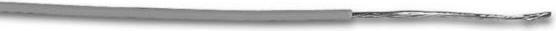 Actual product image Cables HOOK-UP WIRE - ø 1.4 mm - 0.2 mm² - FULL CORE - GREY