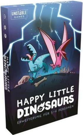 Unstable Games Happy Little Dinosaurs - Expansion for 5 to 6 people, card game (German)
