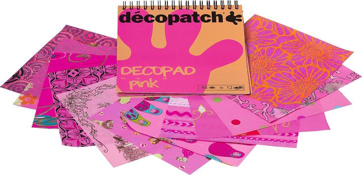 Produktbild Décopatch Decopatch-Papier 15 x 15 cm 48 Blatt (20 g/m², 48 x)