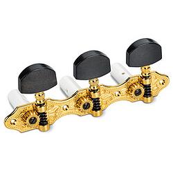 Schaller Classic Hauser ebony gold, Zubehör Instrumente, Gold