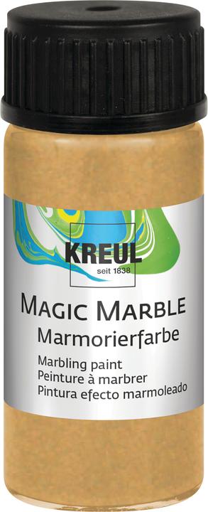 Produktbild Kreul Marmorierfarbe "Magic Marble", gold, 20 ml (Gold, 20 ml)
