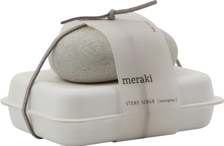 Actual product image Meraki Stone scrub, Lemongrass, 100 g (100 ml)