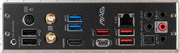 Actual product image MSI MAG X570 TOMAHAWK WIFI (AM4, AMD X570, ATX)