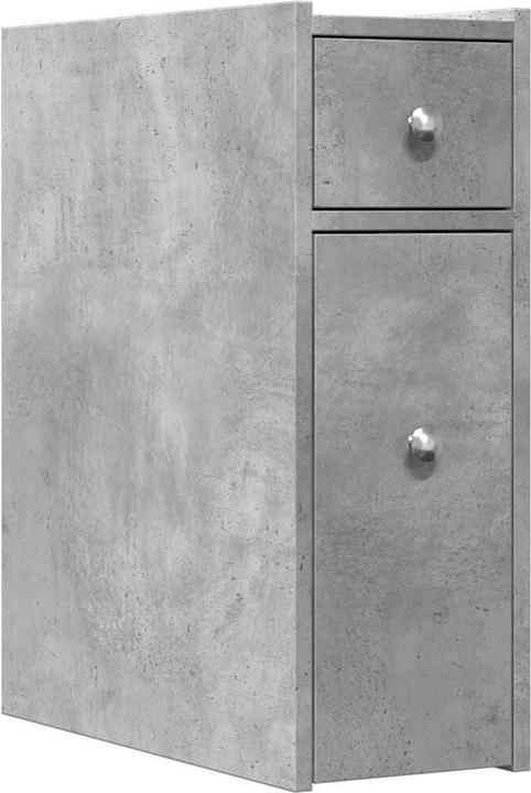 Image du produit vidaXL Armoire de salle de bain Étroite avec roulettes (21.5 x 50 x 60 cm)