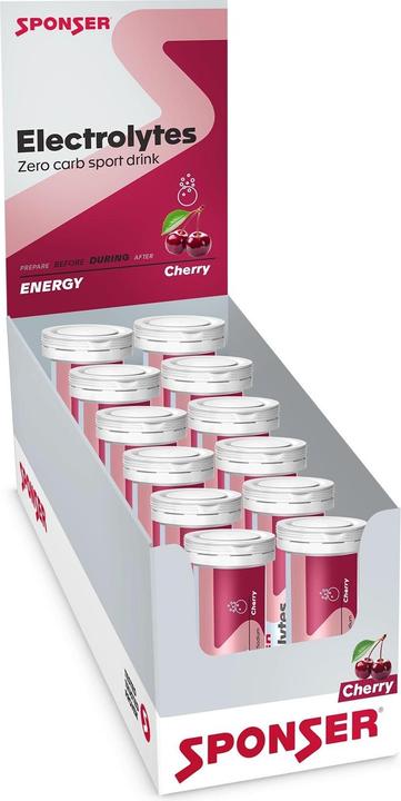 Actual product image Sponser Electrolytes (Cherry, 12 x)