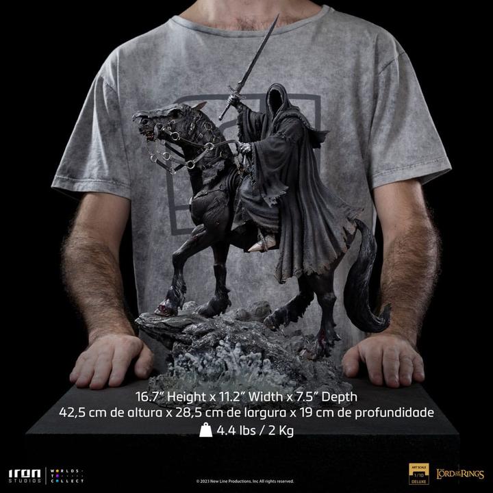 Produktbild Iron Studios Le Seigneur des Anneaux statuette 1/10 Deluxe Art Scale Nazgul on Horse 42 cm