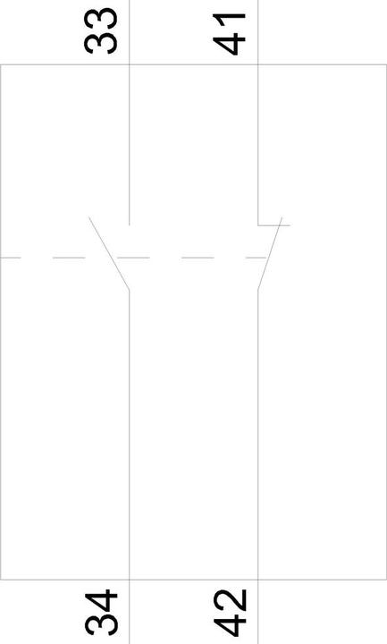Produktbild Siemens Hilfsschalter seitlich 1S 1Ö (1x)