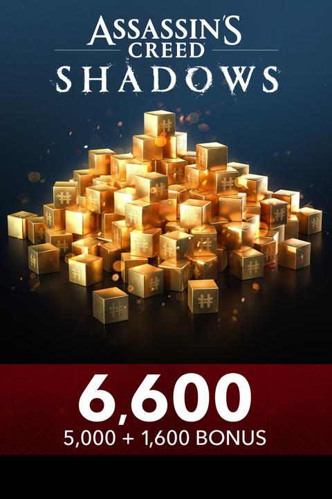 Actual product image Microsoft Xbox Assassins Creed Shadows: 6600 Helix Pack Download Code
