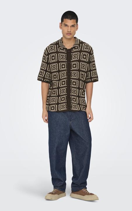 Produktbild Only & Sons ONSBART Gestricktes Poloshirt Polo (XL)