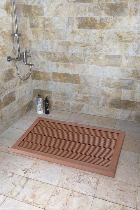 Produktbild Casaria WPC Bodenelement Solardusche