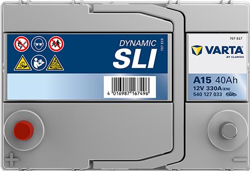Produktbild Varta Blue Dynamic A15 (12 V, 40 Ah, 330 A)