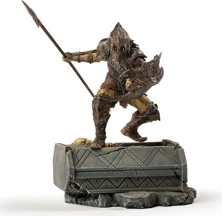 Produktbild Iron Studios The Lord of the Rings - Armored Orc Statue Art Scale 1/10