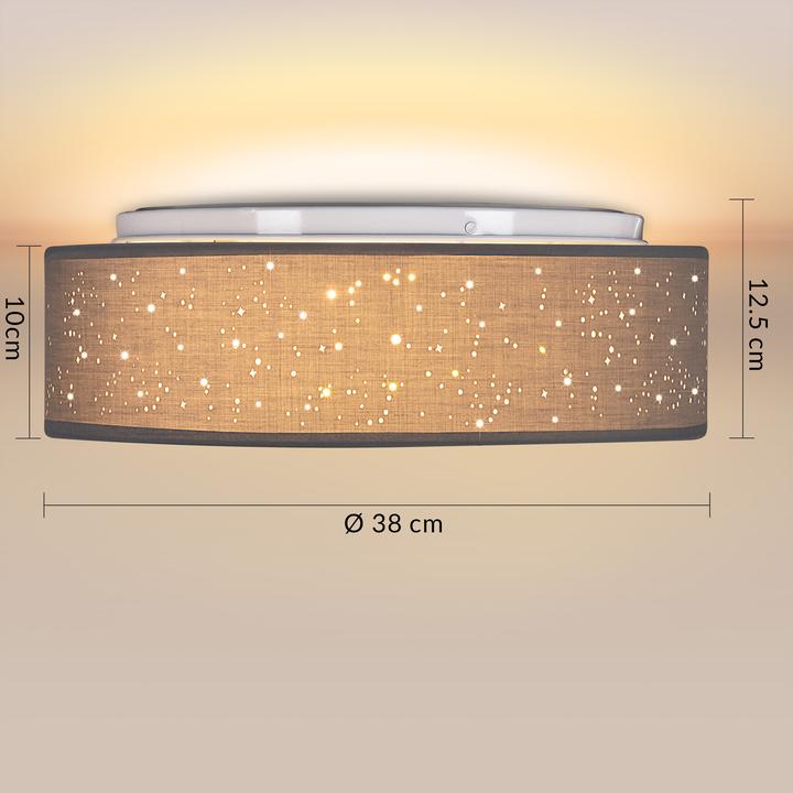 Immagine prodotto Monzana Plafoniera in tessuto (E27)