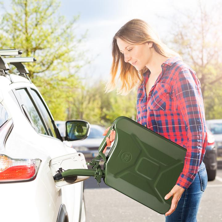 Actual product image Monzana Metal fuel can