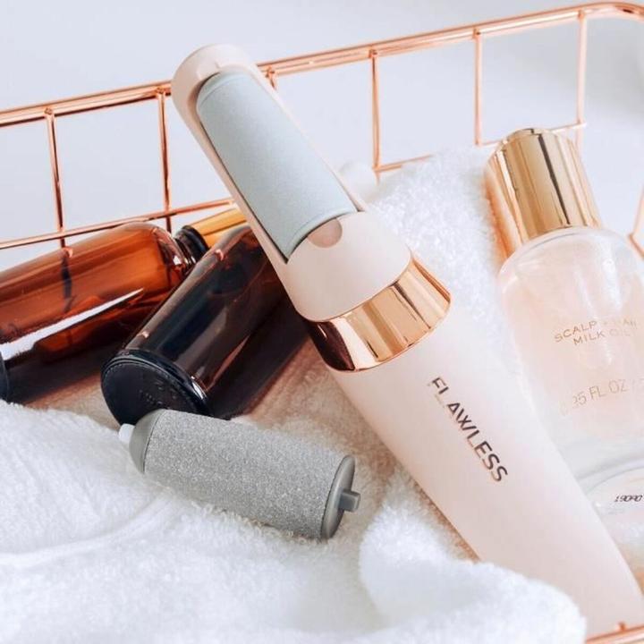 Actual product image Flawless Elektrischer Hornhautentferner Pedi Rosa