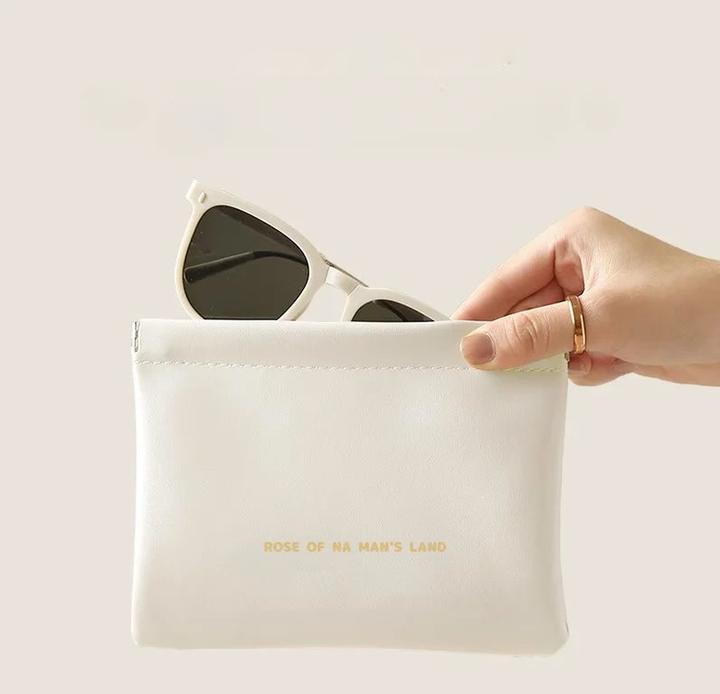 Actual product image Only-Bags.Store Data cable Storage bag automatically closes wired headphones Carrying case Charger