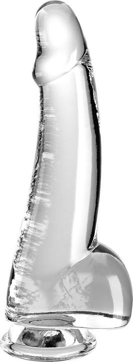 Actual product image Doc Johnson KingCockClear 7.5 w balls clea