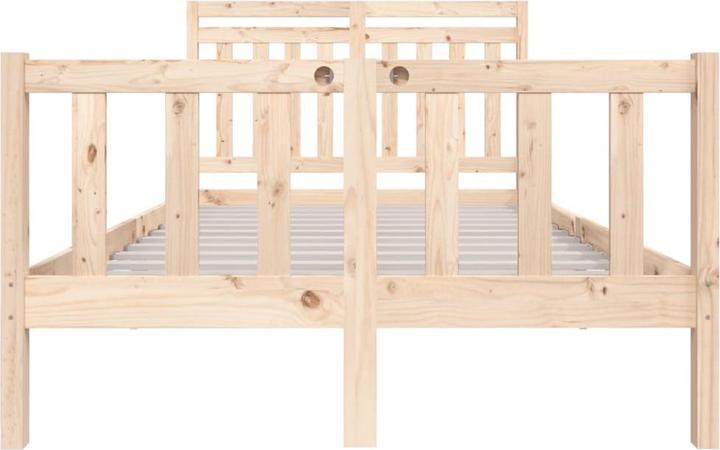 Produktbild vidaXL Bettrahmen (135 x 190 cm)