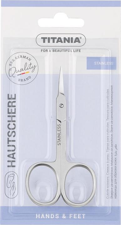 Actual product image Titania Fine cuticle scissors Inox
