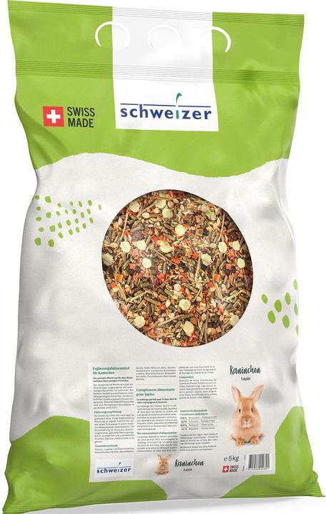 Immagine prodotto Schweizer Alimento di base per conigli, 5 kg (5 kg, 1 x)