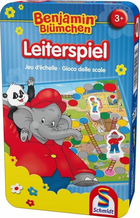 Produktbild Schmidt Spiele Leiterspiel in Metalldose (Deutsch, 2 - 4 Spieler)