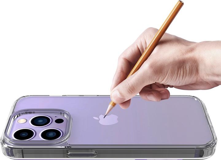 Actual product image Deltalabs Hybrid cover TPU bumper with acrylic back (Apple iPhone 14 Pro)