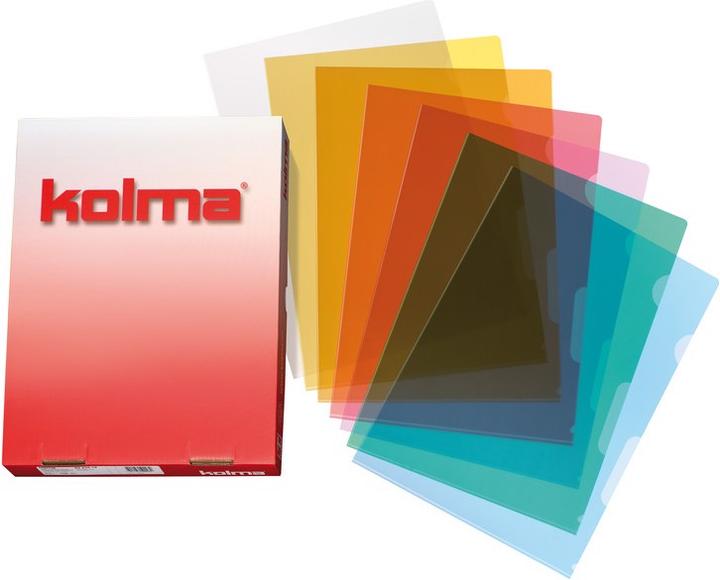 Actual product image Kolma A4 grained superstrong blue folder (A4, 10 x)