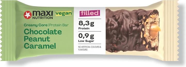 Maxi Nutrition Creamy Core Bar Peanut Caramel vegan (Chocolate, Groundnut, Caramel, 1 pcs., 45 g)