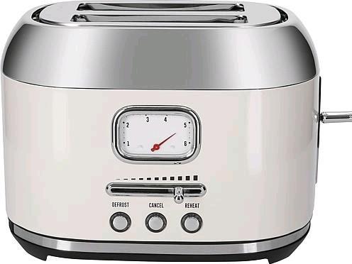 Productafbeelding Muse MS120 SC Roestvrijstalen broodrooster beige