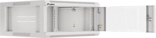 Immagine prodotto Lanberg Szafa Instalacyjna Rack Wisząca 19 4u 600 Szara Drzwi Szklane (Złożona) (Rack da 19 pollici)