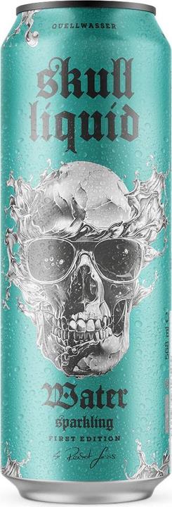 Skull Liquid Water sparkling (12 x 568ml Dose) (12 x 56.8 cl)