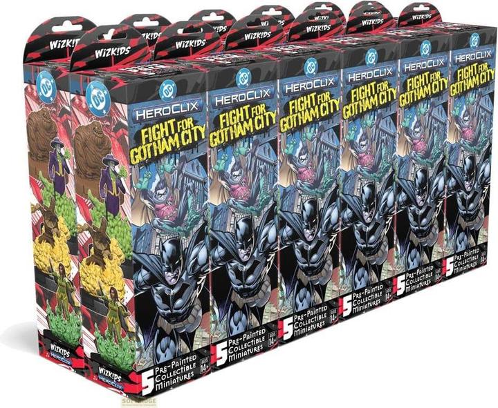 Wizkids DC Comics HeroClix: Fight for Gotham City Booster Brick (12) (Englisch)