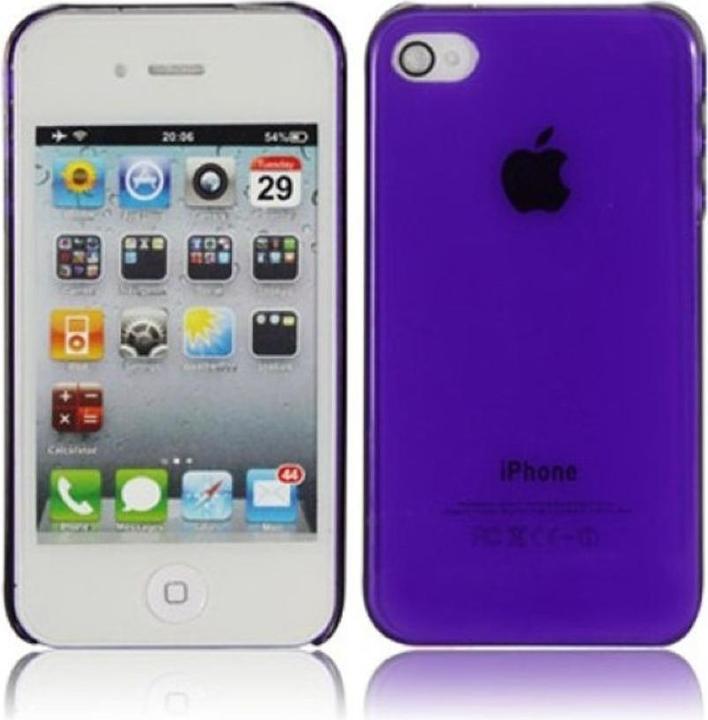 Produktbild König Design Schutzhülle Hard Case Hülle für Handy iPhone 4 & 4S (Apple iPhone 4)