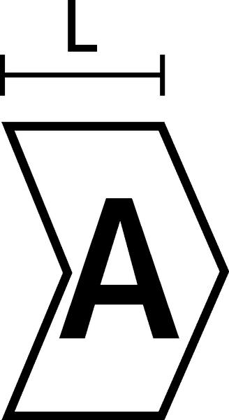 Actual product image HellermannTyton Slide on cable marker.