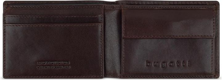 Actual product image Bugatti Neaples Geldbörse RFID Schutz Leder 10 cm