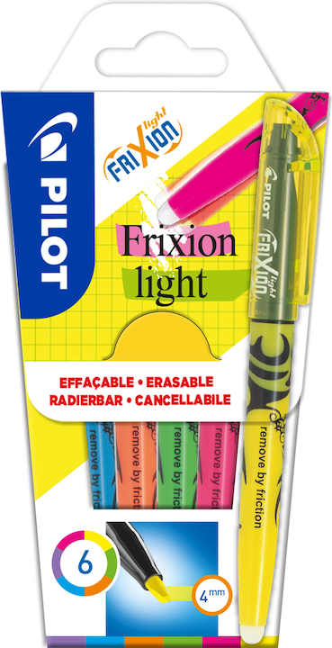 Actual product image Pilot FriXion Light (Multicoloured, 4 mm, 6 x)